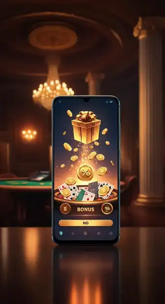 Illustration des divers bonus et promotions disponibles sur Olympe Casino, incluant le pack de bienvenue et les tours gratuits offerts.